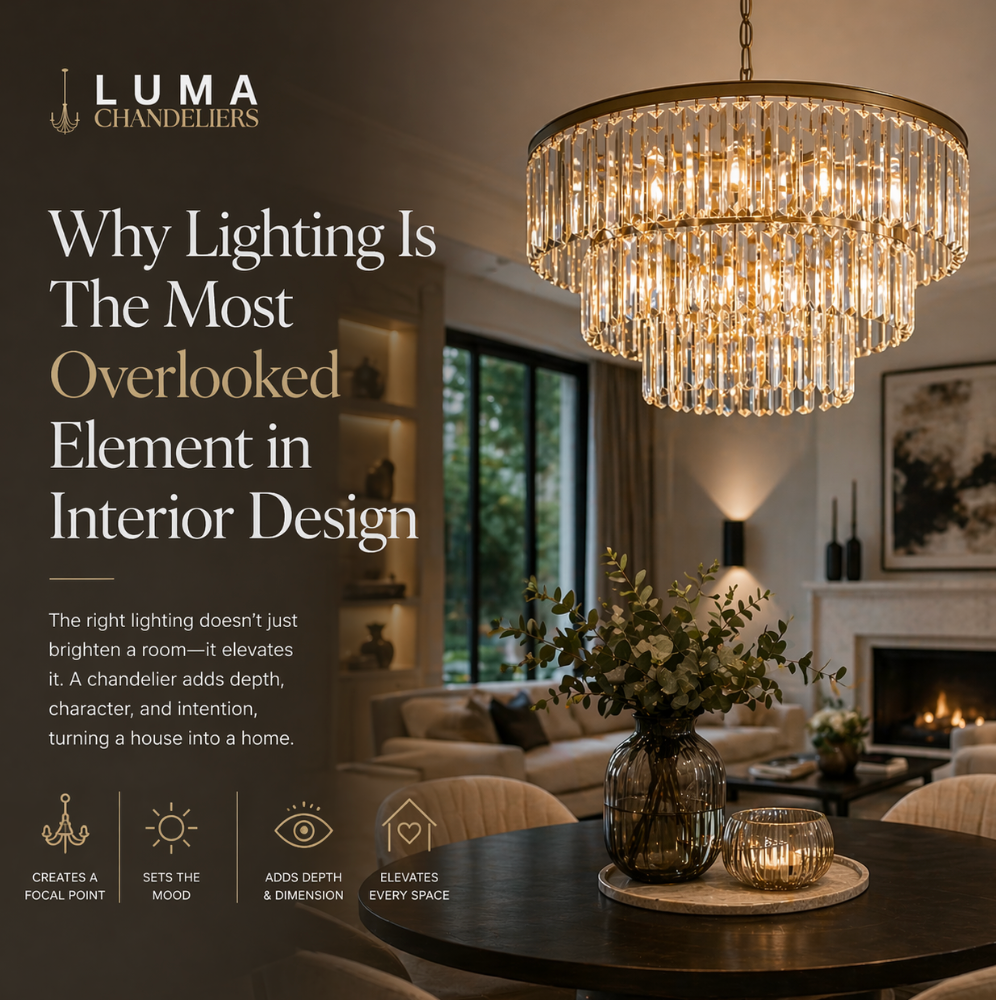 Why Lighting Is the Most Overlooked Element in Interior Design