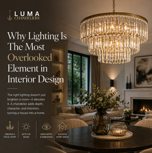 Why Lighting Is the Most Overlooked Element in Interior Design