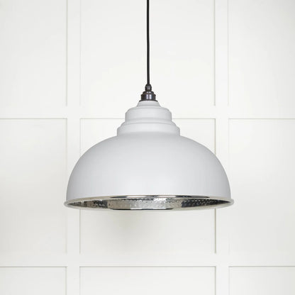 Hammered Nickel Harborne Pendant Flock