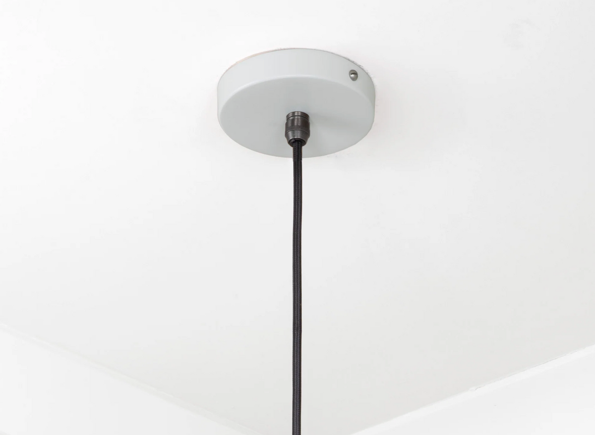 Smooth Nickel Flora Pendant Smooth Nickel Ceiling Light