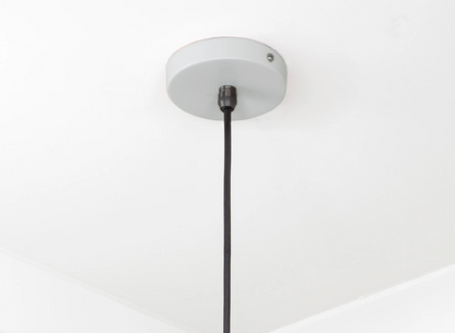 Smooth Nickel Flora Pendant Smooth Nickel Ceiling Light