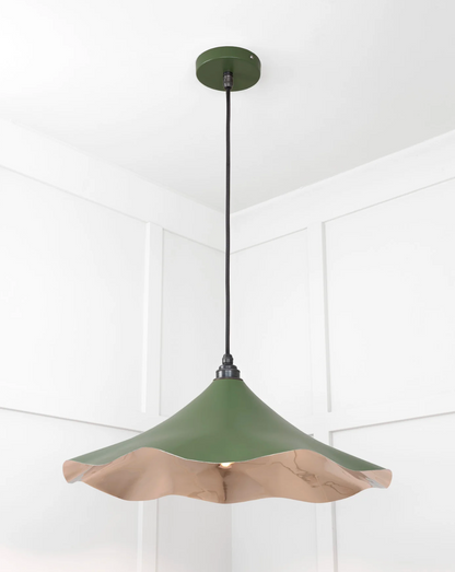 Smooth Nickel Flora Pendant Heath Ceiling Light