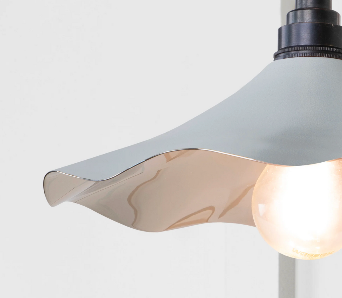 Smooth Nickel Flora Wall Light Birch Ceiling Light