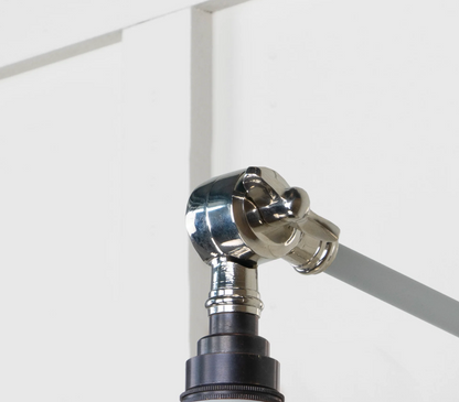 Smooth Nickel Flora Wall Light Birch Ceiling Light