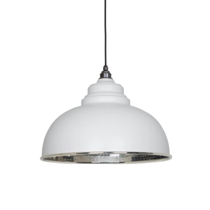 Hammered Nickel Harborne Pendant Flock