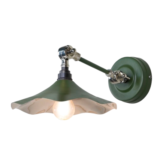 Smooth Nickel Flora Wall Light Heath Ceiling Light